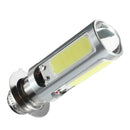 2packs H6M PX15d COB LED Motorcycle Headlight Fog Light Bulbs 6000K White