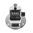 Digital Hand Tally Metal Counter 4 Digit Number Manual Counting Golf Clicker
