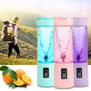 400Ml 6 Blades Mini Usb Rechargeable Portable Electric Fruit Juicer Smoothi
