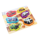 Wooden Puzzles Jigsaw Toys for Children Vehicles Cognition Learning