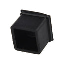 40 Pcs Rubber Chair Table Foot Cover Furniture Leg Protectors 20x20mm R4Z4