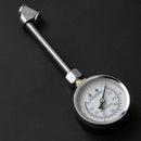 0-16PSI Stainless Steel Tire Pressure Gauge Dial Meter for Car Motorcycle