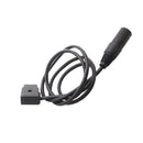 D-Tap 2 Pin Female Connector to XLR 4Pin Power Cable for Anton Bauer Battery
