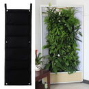 6 Pocket Hanging Vertical Garden Planter Indoor Outdoor Herb Pot Decor