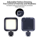 VL100 Mini LED Video Light COB High Lumen Dimmable Photographic Lighting Po