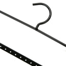 Wall Earring Organizer Hanging Holder Necklace Display Rack Holder (Black)