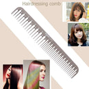 Pro Carbon Anti Static Hair Styling Comb Wide Teeth Hairdress Brush (1811)