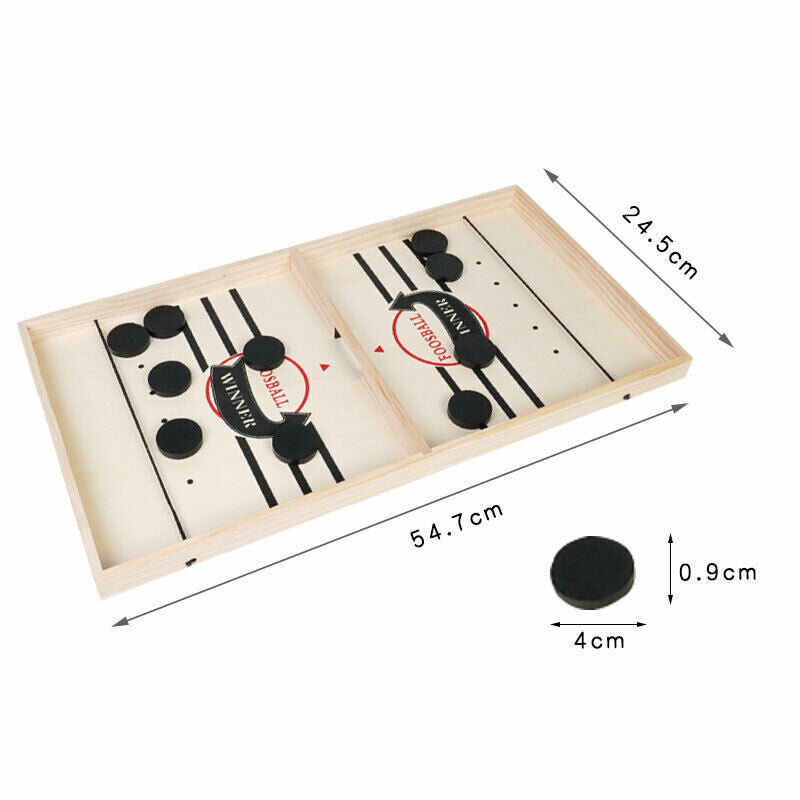 Table Hockey Paced Sling Puck Board Games SlingPuck Winner Party Game ToysSEAU