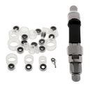 15pcs 0.9-14mm Rod Repair Kit Fishing Rod Guides Tips and Reel Seat