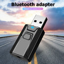 Wireless Music Audio Dongle 2 in 1 USB Bluetooth Adapter Transmitter Receiver