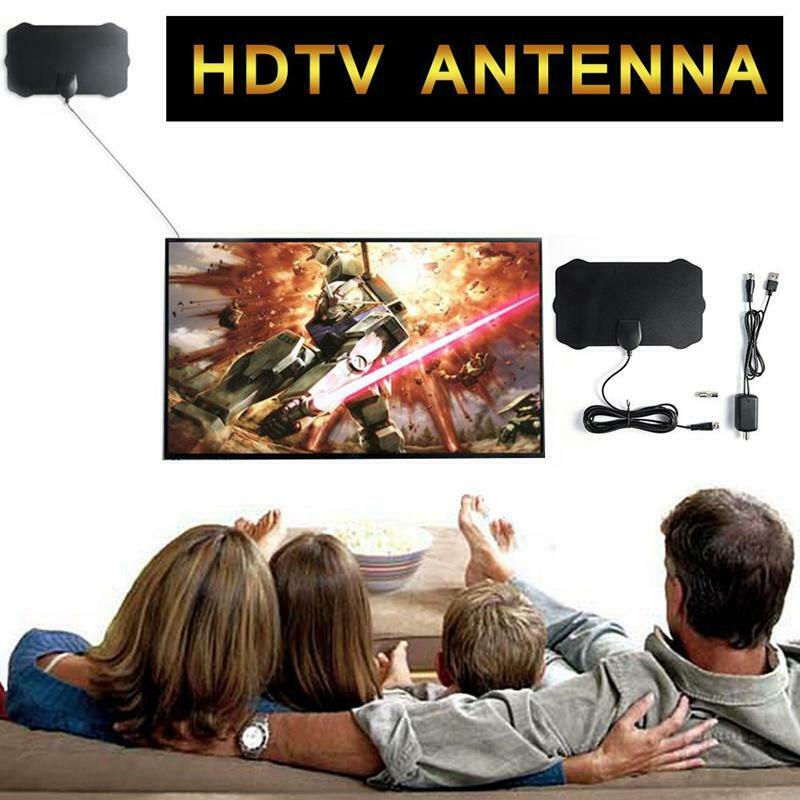 120 Miles Antena Digital HDTV Indoor HD TV Antenna with Amplifier Signal Bo Z5E4
