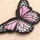 5PCS Embroidery Butterfly Embroidered Sew On Patch Badge Fabric Applique DIYM&O