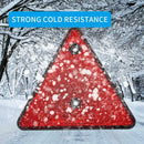 Triangular Red Reflector Screw Fit Rear Triangle for Trailers Caravans