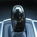 New!! Carbon Fiber Style Abs Plastic Gear Shift Head Cover Trim For Alfa Ro B1S8