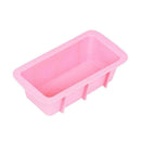 Silicone Bakeware Mould Bread Loaf Pan Tin Bake Bread Pink Baking Tools DIY S5R0