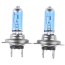 2pcs H7 55W 12V 6000K Xenon White Gas Halogen Headlight Light Lamp Bulb@