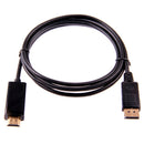 1.8M / 6FT 10FT DisplayPort Display Port DP Male to HDMI Male M/M Cable Ada M8C9