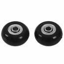 2 Sets of Luggage Suitcase Replacement Wheels Axles Deluxe Repair Tool OD 3