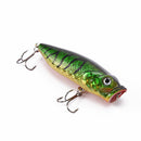 1x 8cm 14g fishing lures hard baits artificial popper crankbait wobblers bait ES
