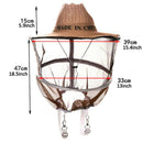 Beekeeper Protective Hat Anti Bee Fabric Nylon Net Yarn Hat Beekeeping Protec Gw