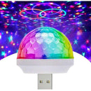 3x Colorful USB Mini Disco Lights for Birthday Party Christmas DJ Halloween
