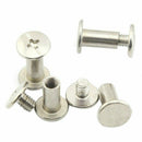 50pcs M5x10mm Binding Screw Posts Chicago Screws Rivets