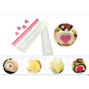 Diy Hand Soap Mold Heart-Shaped Cake Mould Silicone Tube Column Mould For H F6O6