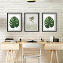 30Pcs Artificial Tropical Palm Leaves Decoration Party Luau Hawa In, Tropic E1P2