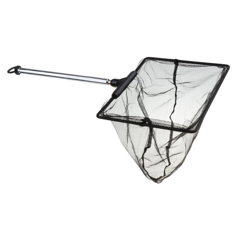 2x Fish Net Retractable Aquarium Fishing Pocket Shrimp Catching Supplies L
