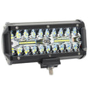 1X7Inch 400W LED Work Light Bar Flood Spot Beam Offroad 4WD SUV Driving Fog