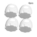 4* Child Safety Door Handle Set Baby Safety Item Door Handle Anti-Collision Cove