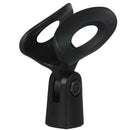 Universal Handheld Microphone Clip Stand Rack for 26-30mm Dia Mic, Black