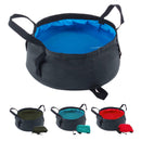 8.5L Portable Foldable Washbasin Bucket Wash Basin Travel Camping Water Pot QLF