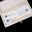 3Pcs 0-100% Hydrometer Alcoholmeter Tester Set Concentration Meter+Thermometer%a