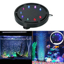 LED Aquarium Light Underwater Waterproof Air Bubble Lamp Fish Tank Decor EU