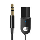 Audio AUX Music HiFi BT5.0 Receiver Car Kit 3.5mm Bluetooth Adapter Dongle Cable