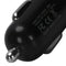 2.1 Ah Dual USB Blu-ray car charger Aluminum Alloy Car Charger 2.5 * 2.5 *  S2B1