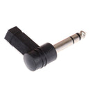 6.35mm Male to 3.5mm Female Right Angle Stereo Audio Adapter 90 Degree ConveBSE