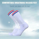 Sports Splicing Riding Socks Anti-slip Cycling Bicycle Calf Length Socks