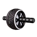 Abdominal Steel Exercise Wheel Fitness Strength Stomach Training Roller White