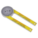 7" Miter Saw Protractor with Single Cut Miter Cut Scriber for carpenter plumber