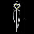 Heart Shaped Fairy Wand Foam Magic Wand Walking Stick for Kid Girls Gifts A
