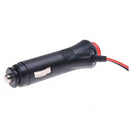 Universal Car Motorcycle Cigarette Lighter Power Plug Adapter Switch 12V 24 X7F7
