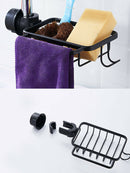 Racks Storage Drainer Hook Tidy Holder Kitchen Sink Organizer