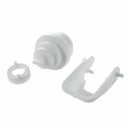 White Automatic Toothpaste Dispenser Family Toothbrush Holder set