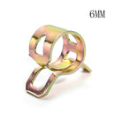50Pcs/Set Fuel Water Oil Line Hose Spring Clip Pipe Air Tube Clamps 5/6/7/8/9mm