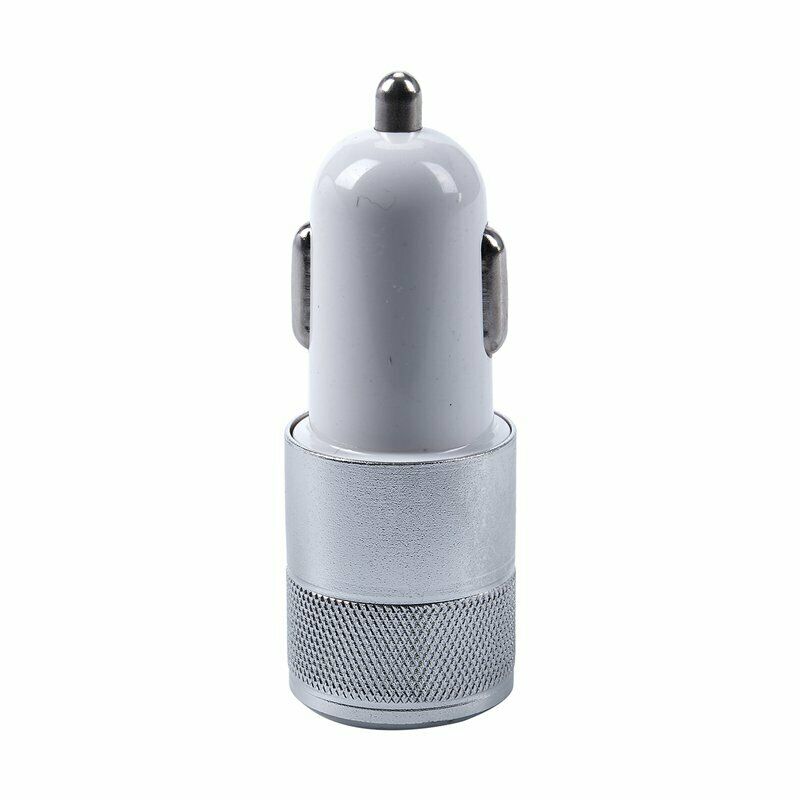 Aluminum Car Charger of dual USB Aluminum Alloy Car Charger Cigarett Lighte G3N2