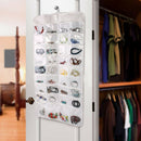72 Pockets Jewelry Hanging Storage Bags Earring Display Organizer Holder P NRM