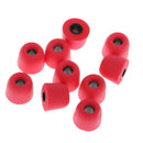 60 Pieces Silicone 4.5mm Eartips Bud Earbud Eargels Memory Foam For Earphone