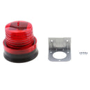 Solar Powerd Car RV Solar  Red Led Light Emergency Warning Strobe Light Roof